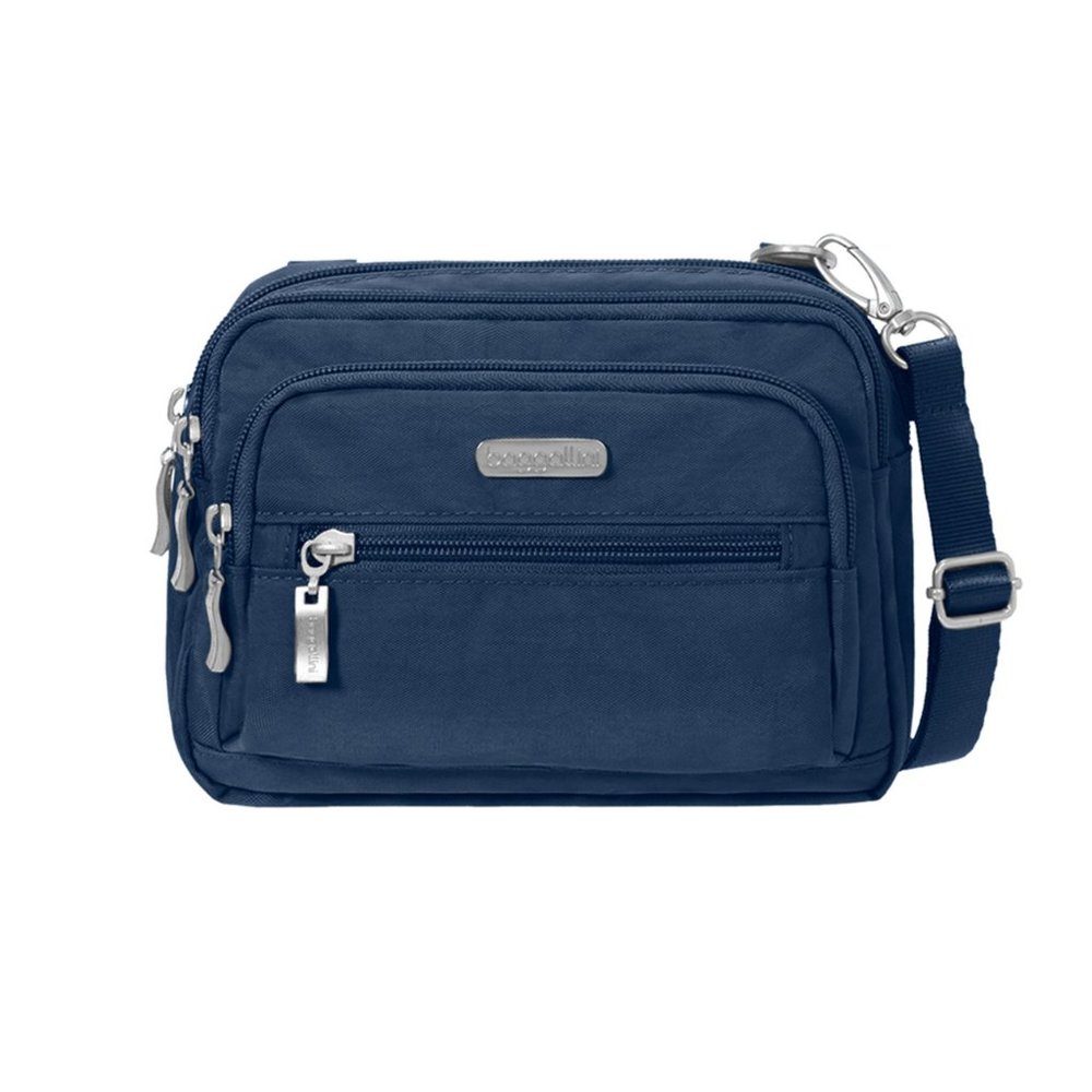 NWT Baggallini Triple Zip Bagg